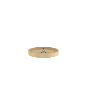 Rev-A-Shelf / 6621-16-15-52 / Polymer Full Circle 1-Shelf Lazy Susan w/Bottom Mount Rotating Post for Corner Wall Cabinets