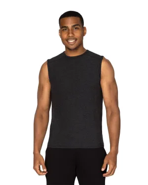 382T-Threadfast Apparel-BLACK HEATHER