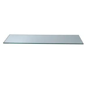 4 3/4" x 36" Rectangle Tempered Glass