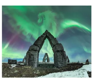 Astronomy Photographer of the Year 2024 Arctic Dragon A3 Print