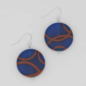 Blue Cynthia Earring