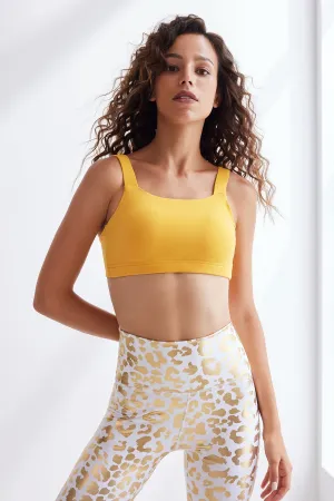 Bow Back Backless Crop Active Top