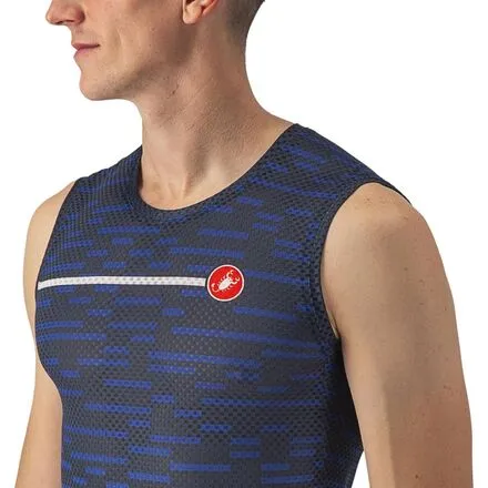 Castelli Men's Insider Sleeveless Jersey, Savile Blue