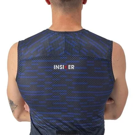 Castelli Men's Insider Sleeveless Jersey, Savile Blue