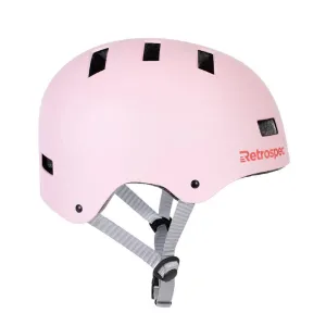 CM-1 Matte Pink Commuter Longboard Skateboard Helmet