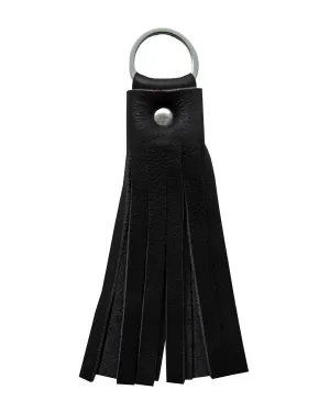 Dream Apparel Black Leather Key Chain