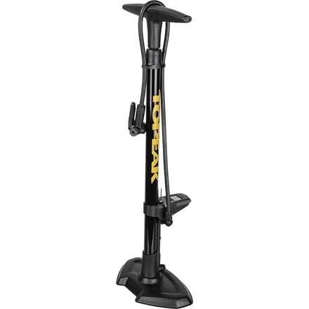 JoeBlow Sport Topeak Digital Floor Pump, Yellow/Black