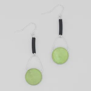 Lime Carly Earrings