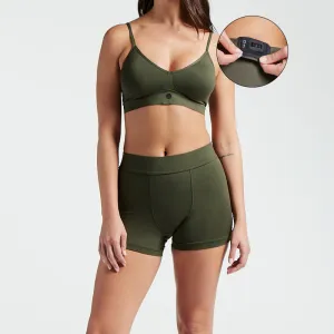 Lounge Shortie - Forest | Smart Apparel