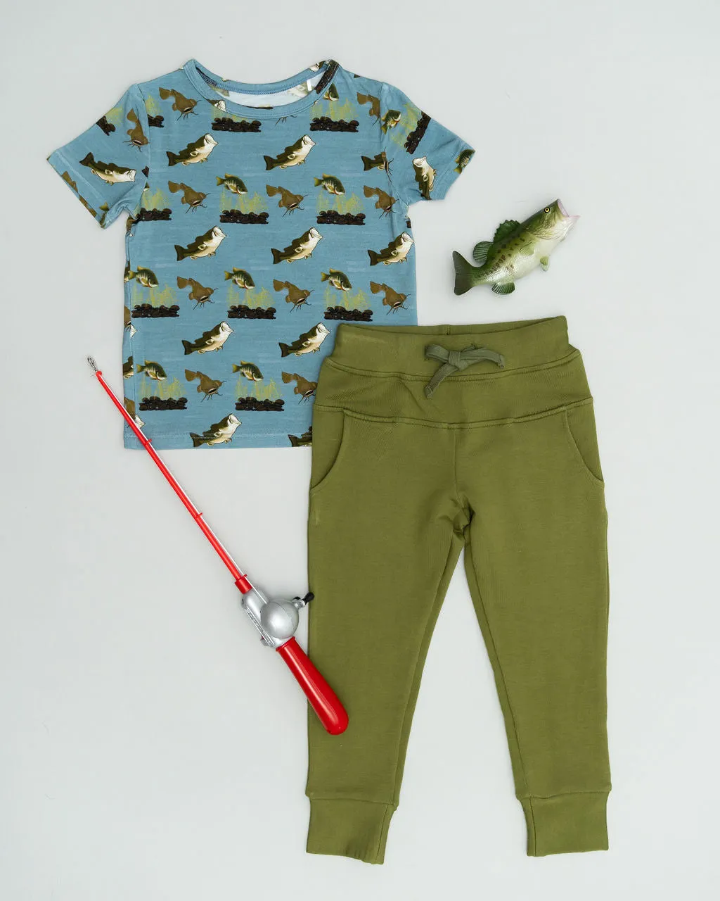 Malakai Bamboo Tee   Jogger Set