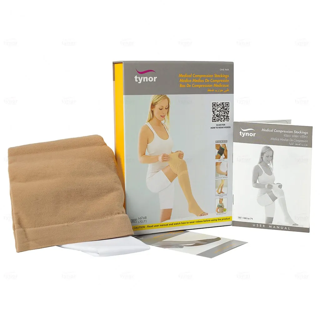 Medical Compression Stockings Class 2 (Knee High) (22 - 32 mmHg)