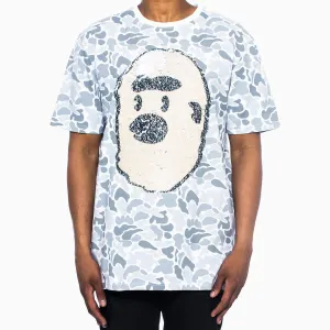 Men's Ape Camo Sequins Short Sleeve T Shirt