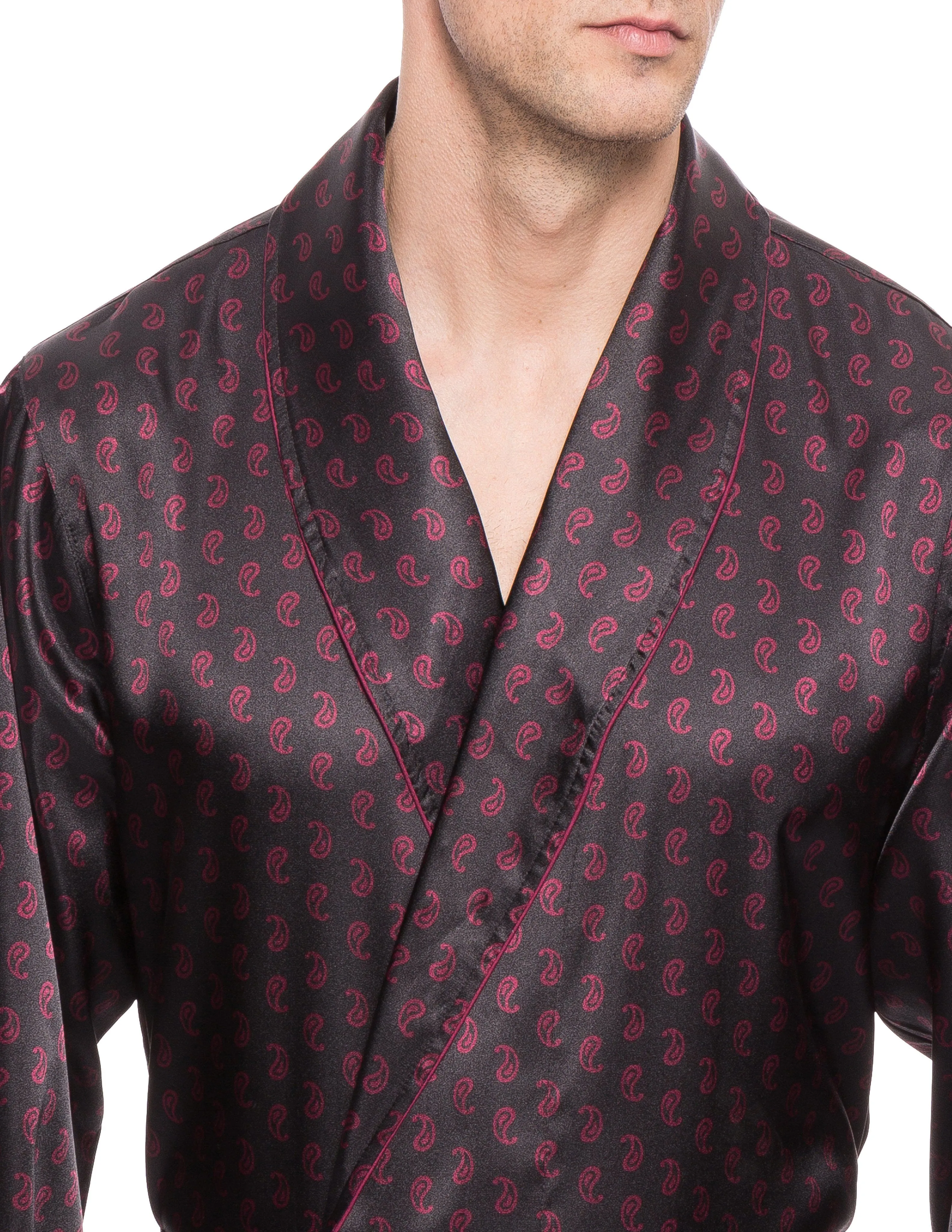 Men's Satin Robe