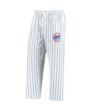 Men's white trousers royal chicago cubs vigor lounge Concepts Sport, multi