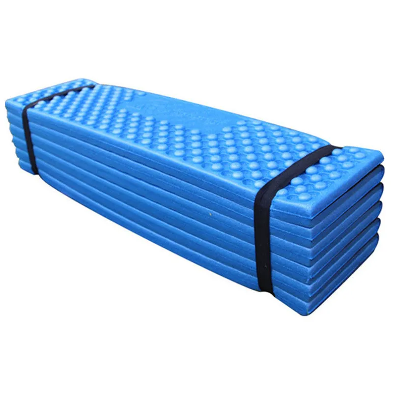 Outdoor Camping Mat Ultralight Foam Picnic Mat Folding Egg Slot Beach Mat Tent Sleeping Pad Moistureproof Camping Mattress