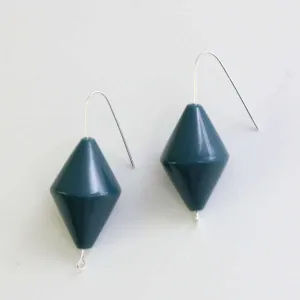 Petroleum UFO Earrings