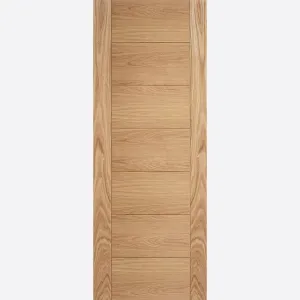 Pre-Assembled Carini 7P Pre-finished Oak Door Set