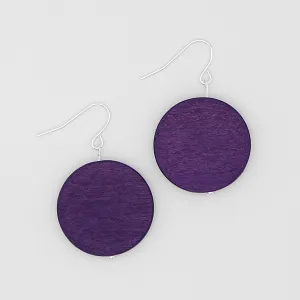 Purple Dot Rosie Earrings