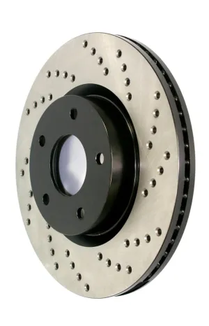 StopTech 98-02 BMW Z3 / 94-99 BMW M3 Drilled Right Rear Cryo Rotor