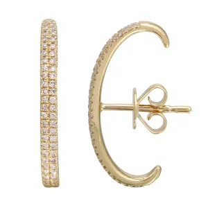 Suspender Single Stud Earring