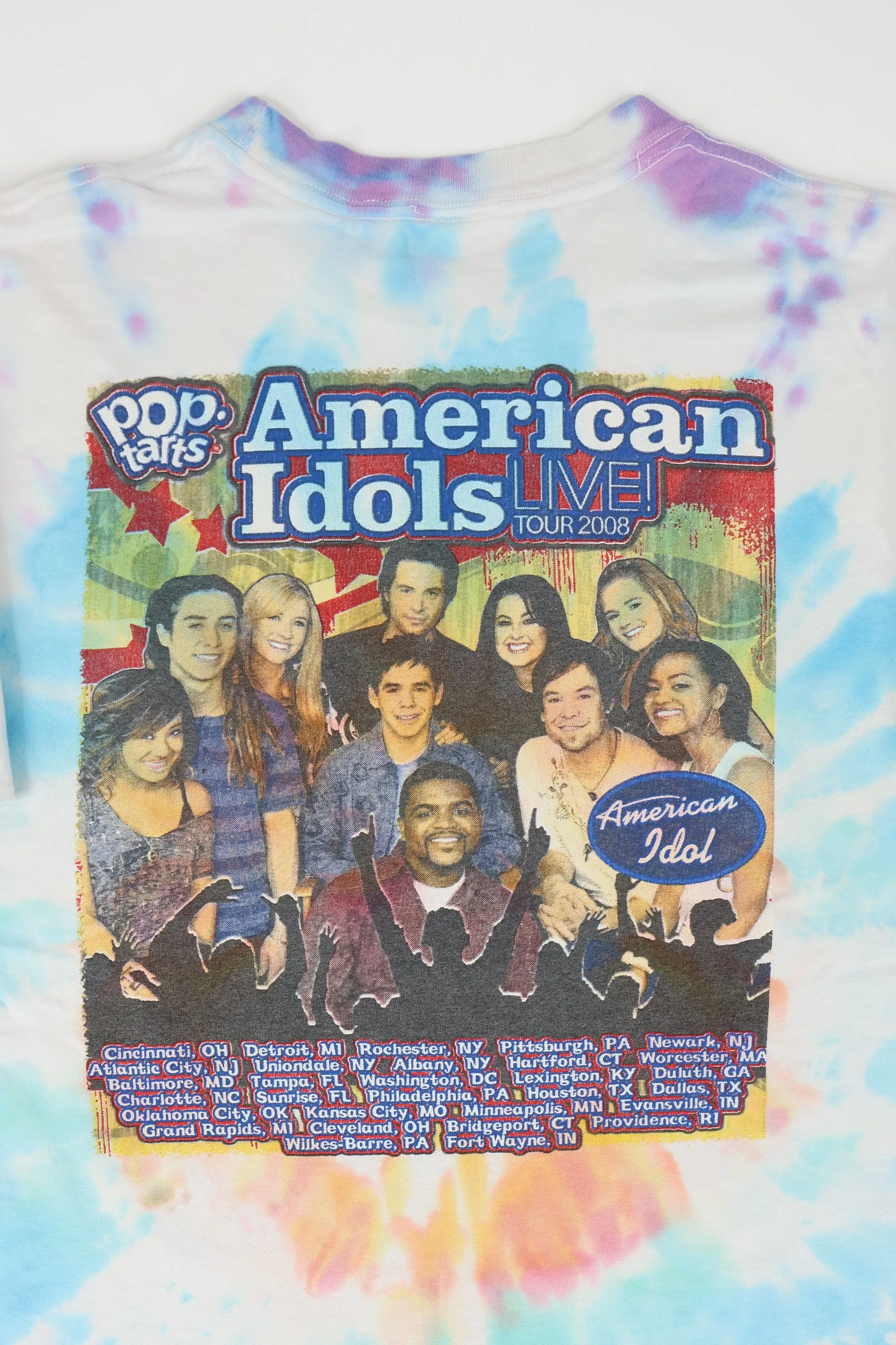 Vintage American Idols Live Tour 2008 Tee