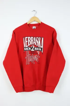 Vintage Nebraska Back to Back National Champions Crewneck