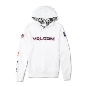 Volcom US Snowboard Team Iconic Stone Womens Pullover Hoodie